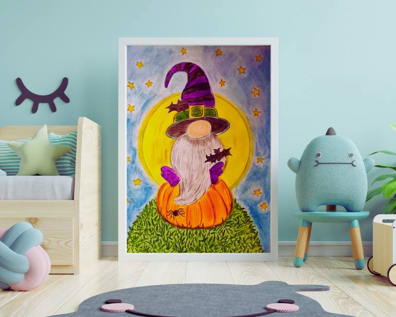 Original Contemporary Fantasy Mixed Media by Інна Zhytchenko