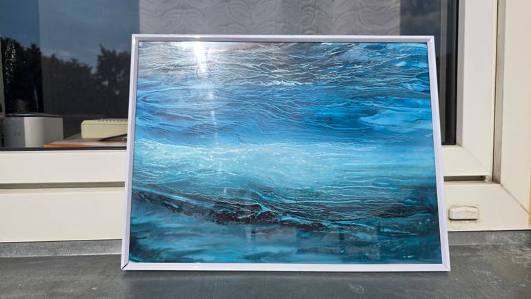 Original Abstract Expressionism Abstract Drawing by Elena Gozunova
