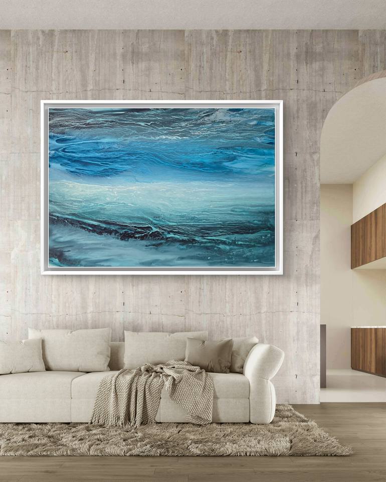 Original Abstract Expressionism Abstract Drawing by Elena Gozunova