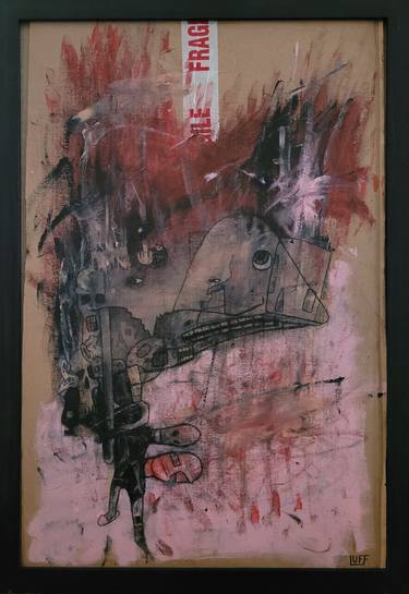 Original Contemporary Abstract Painting by Sam Luff