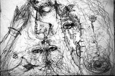 Original Abstract Love Drawings by Nguyet Pham