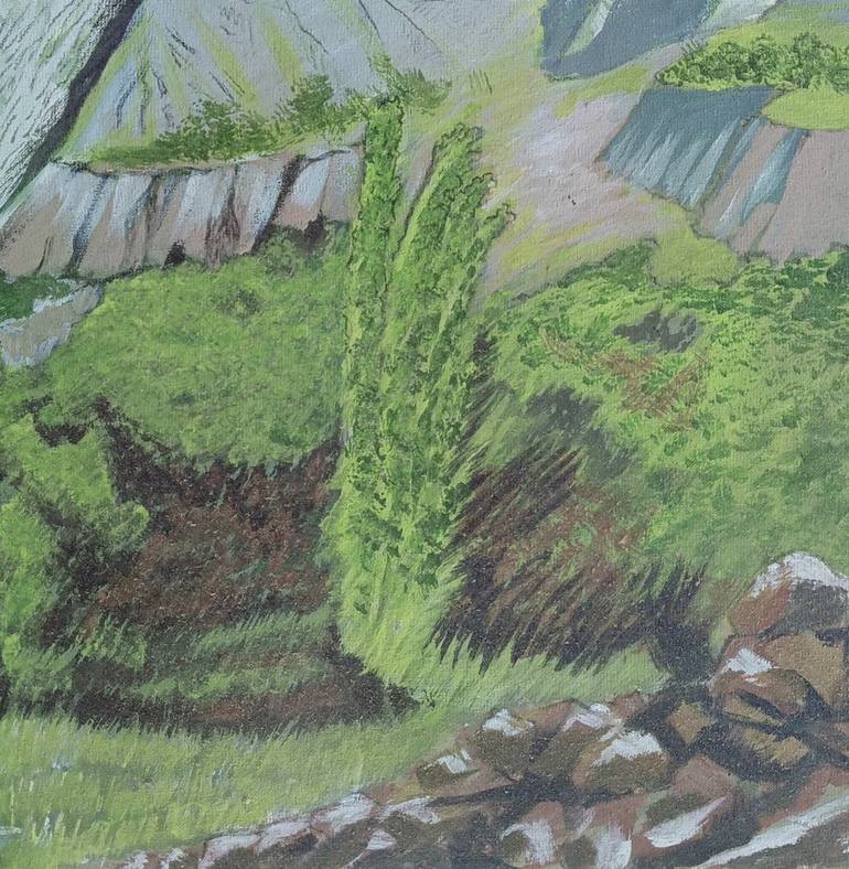 Original Conceptual Landscape Painting by Danish Sachwani