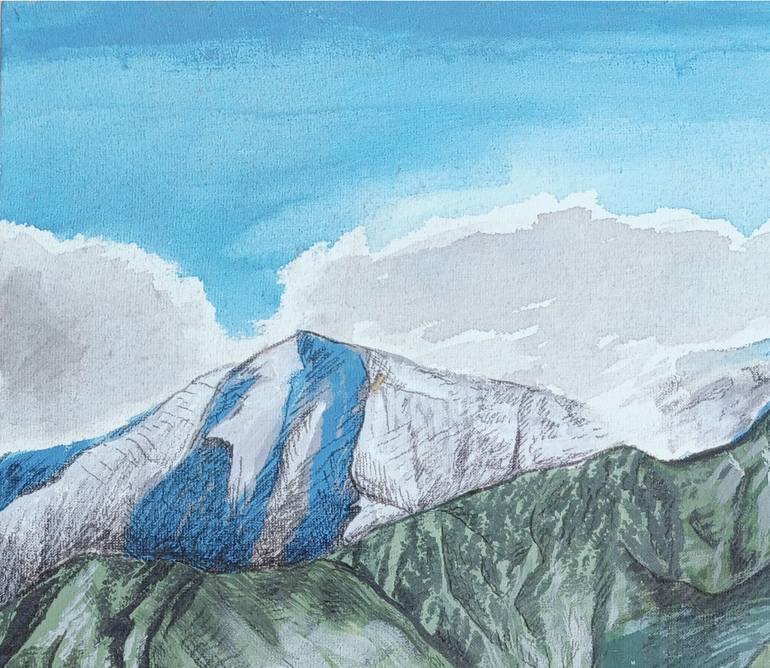 Original Conceptual Landscape Painting by Danish Sachwani