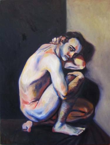 Original Portraiture Nude Paintings by K Mae Copham