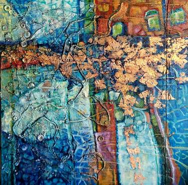 Original Conceptual Abstract Paintings by Liliana Gomez
