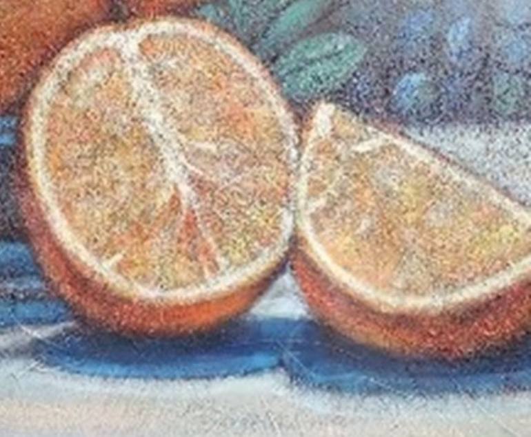 Original Abstract Food & Drink Painting by Liliana Gomez