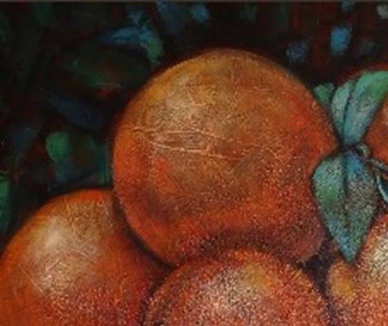 Original Abstract Food & Drink Painting by Liliana Gomez