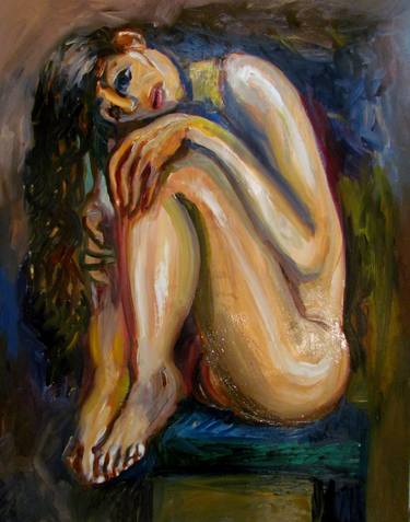 Original Expressionism Nude Paintings by Esteban Alvarez-Buylla