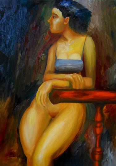 Original Figurative Nude Paintings by Esteban Alvarez-Buylla