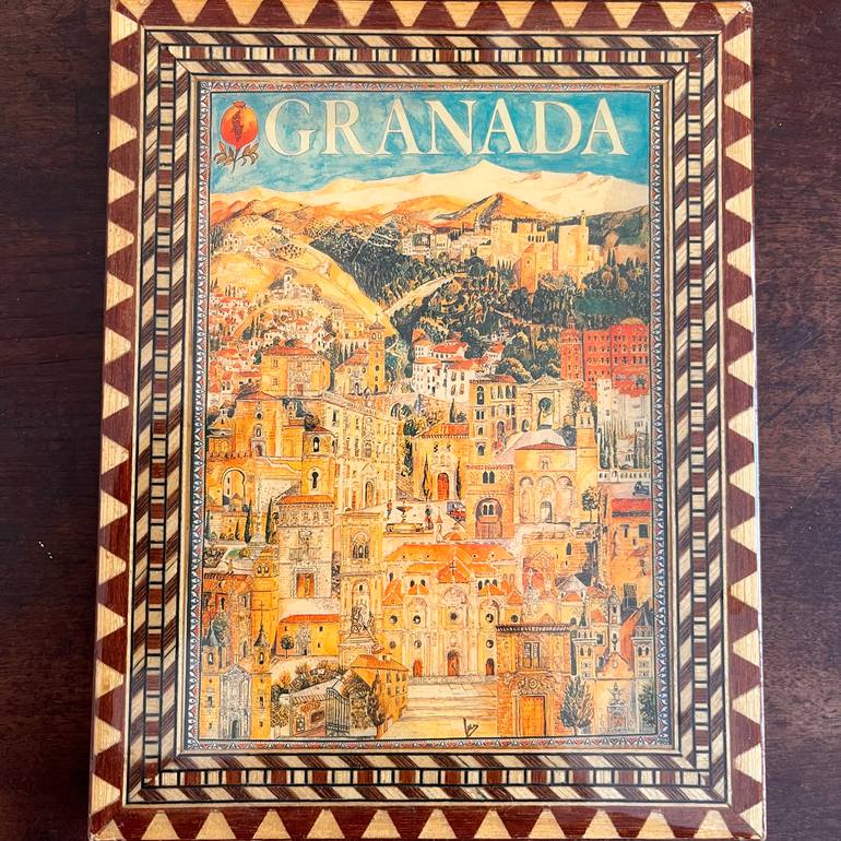 Original Minimalism Cities Painting by Eduardo De La Torre