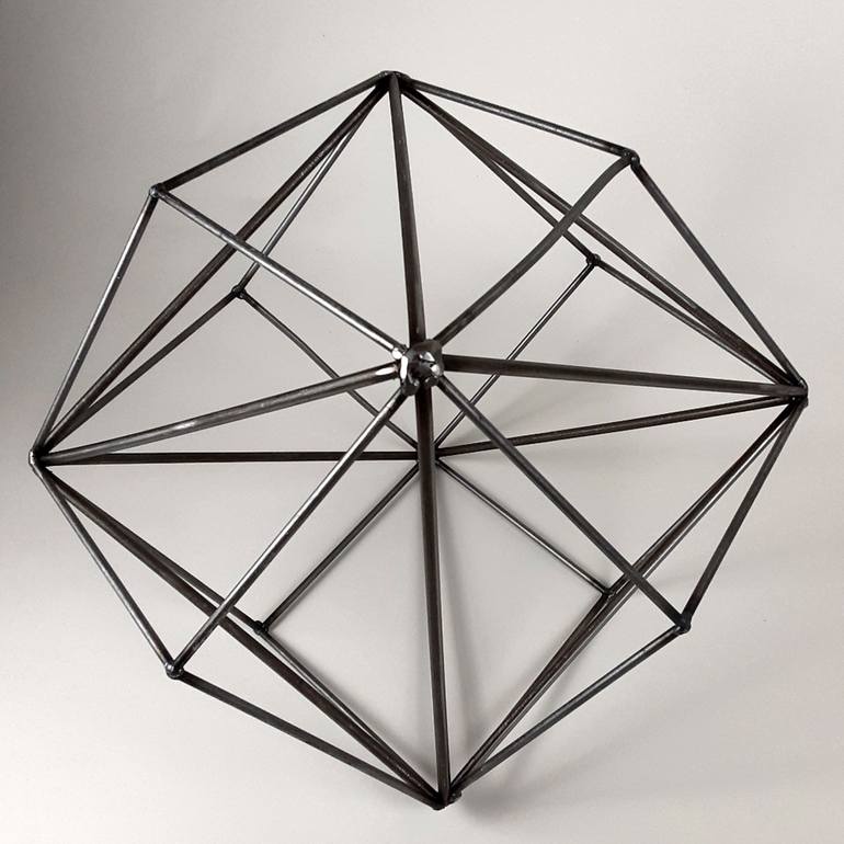 Original Abstract Geometric Sculpture by Marina Claire