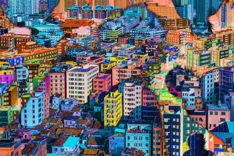 Original Digital Art Cities Photography by Uartlife Hu