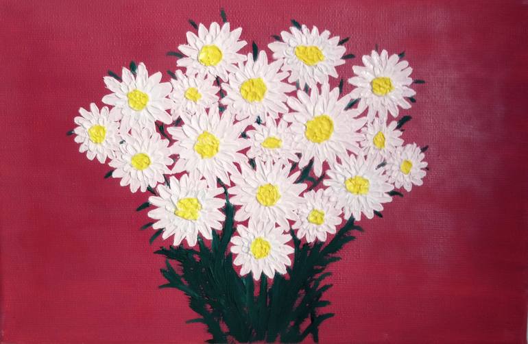 Print of Art Deco Floral Paintings by Laura Bogatyreva