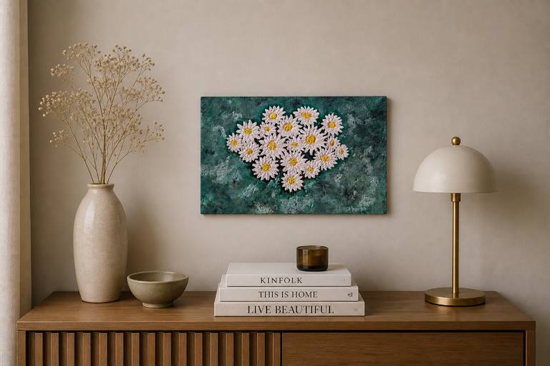 Original Contemporary Botanic Painting by Laura Bogatyreva
