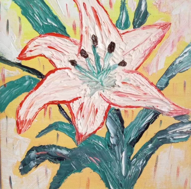 Print of Art Deco Floral Paintings by Laura Bogatyreva