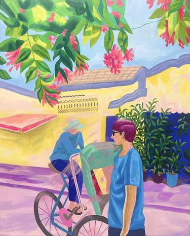 Original Symbolism Botanic Paintings by Cheongah Park