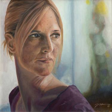Original Contemporary Women Painting by Josef Hammen