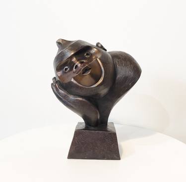Original Contemporary Animal Sculpture by Somsak Kongnaphakdee