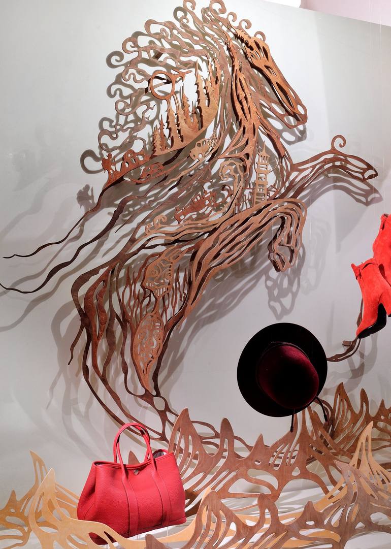 Original Contemporary Animal Sculpture by Vita Adlerberg