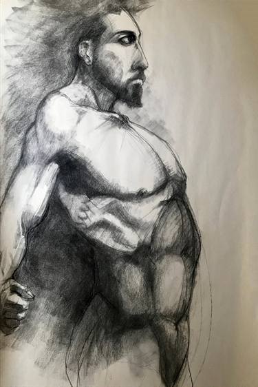 Print of Figurative Body Drawings by Jea Devoe