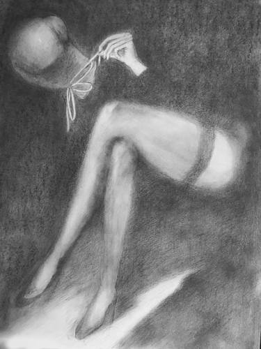 Print of Fine Art Erotic Drawings by Jea Devoe