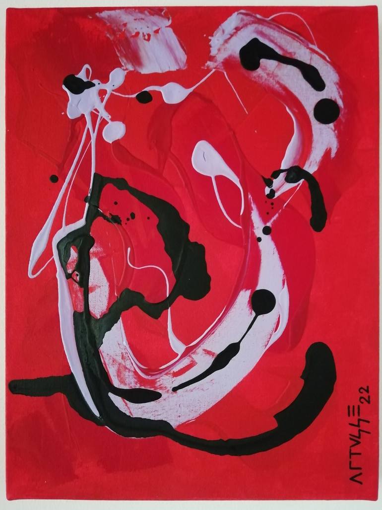 Original Abstract Expressionism Abstract Installation by Carlos Arturo Carvajal Castañeda