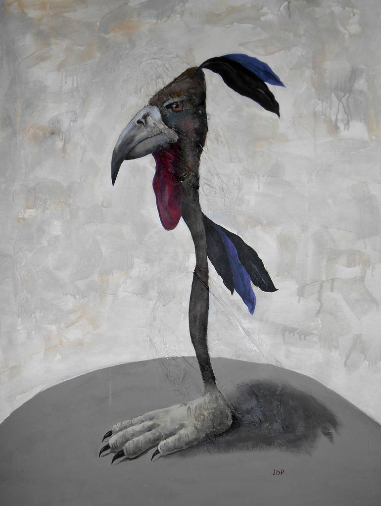 Bird Painting by Javier Prada | Saatchi Art