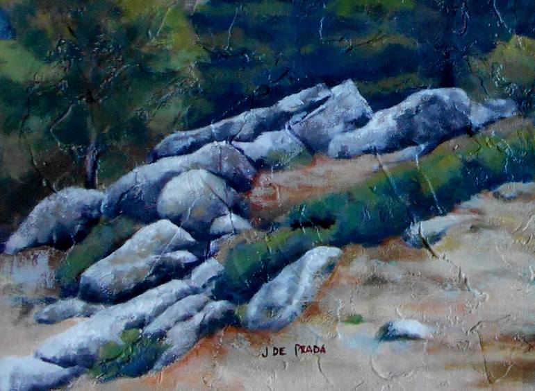 Original Impressionism Landscape Painting by Javier Prada