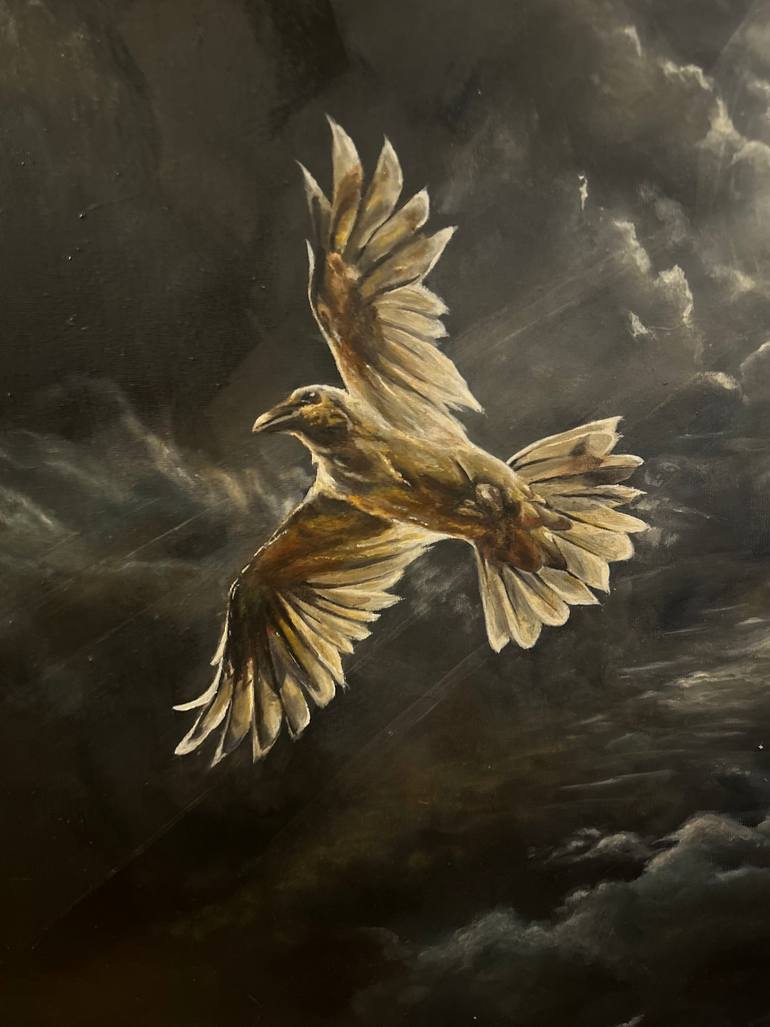 Original Baroque Animal Painting by Maya Basa