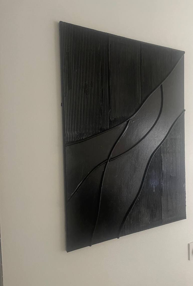 Original Art Nouveau Geometric Painting by Guillaume Orno 