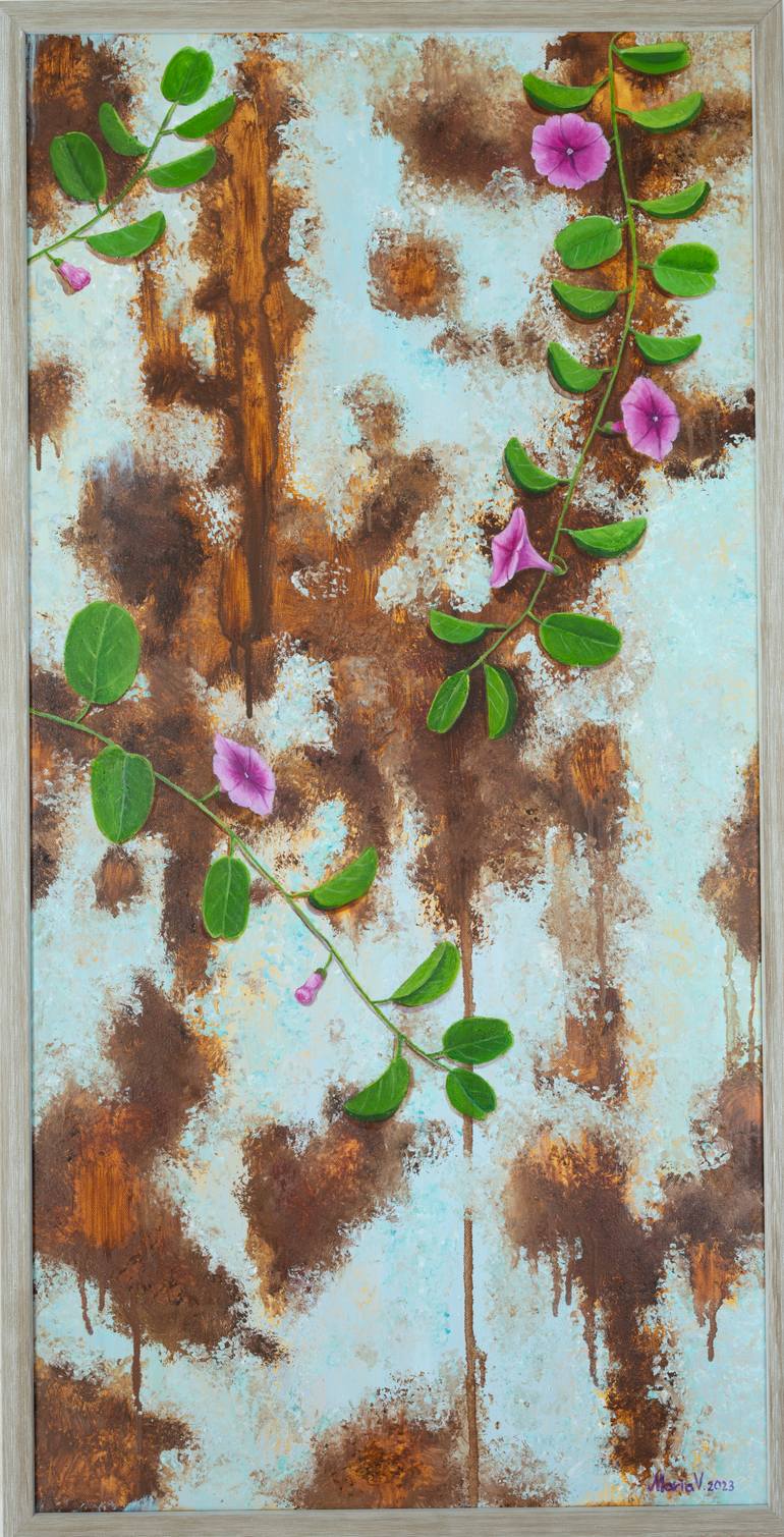 Original Abstract Painting by Maria Votek