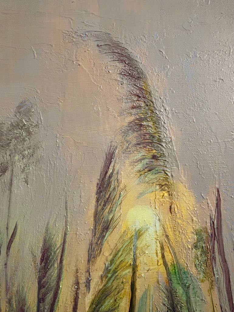 Original Abstract Nature Painting by Maria Votek