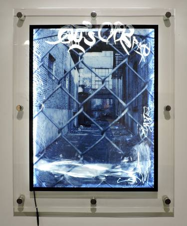 Original Contemporary Graffiti Mixed Media by Karen Brown