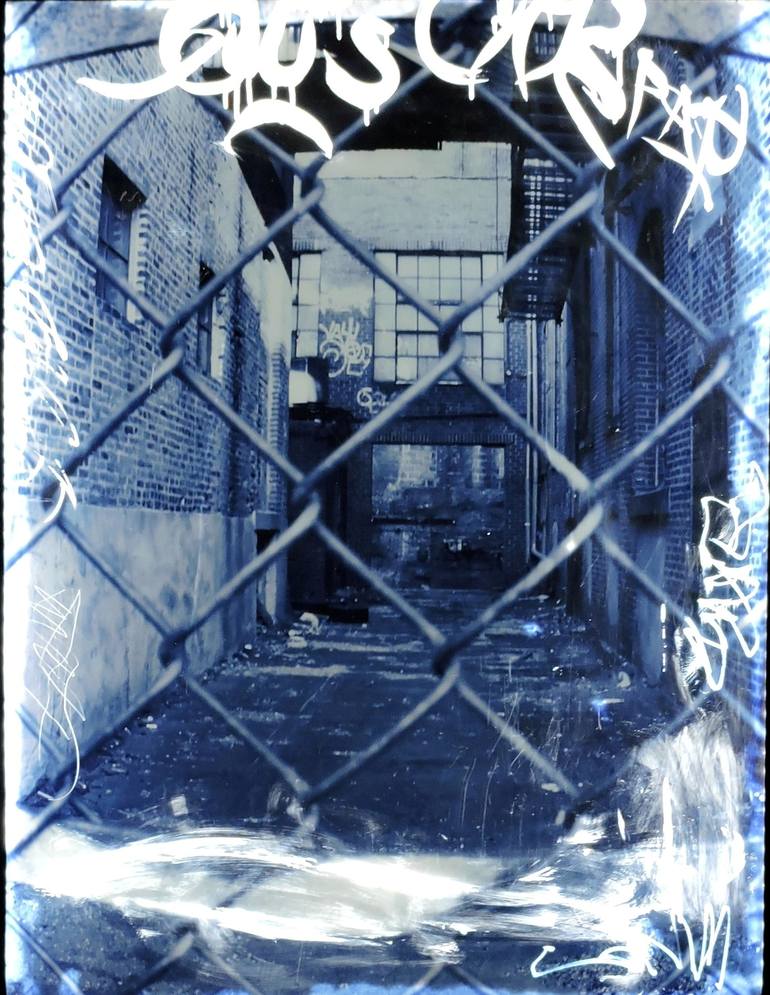 Original Contemporary Graffiti Mixed Media by Karen Brown