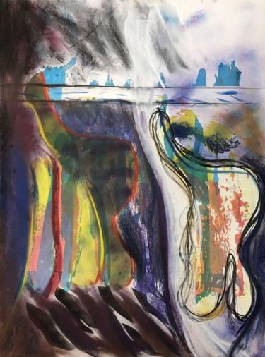 Original Contemporary Love Painting by Frans Aussems