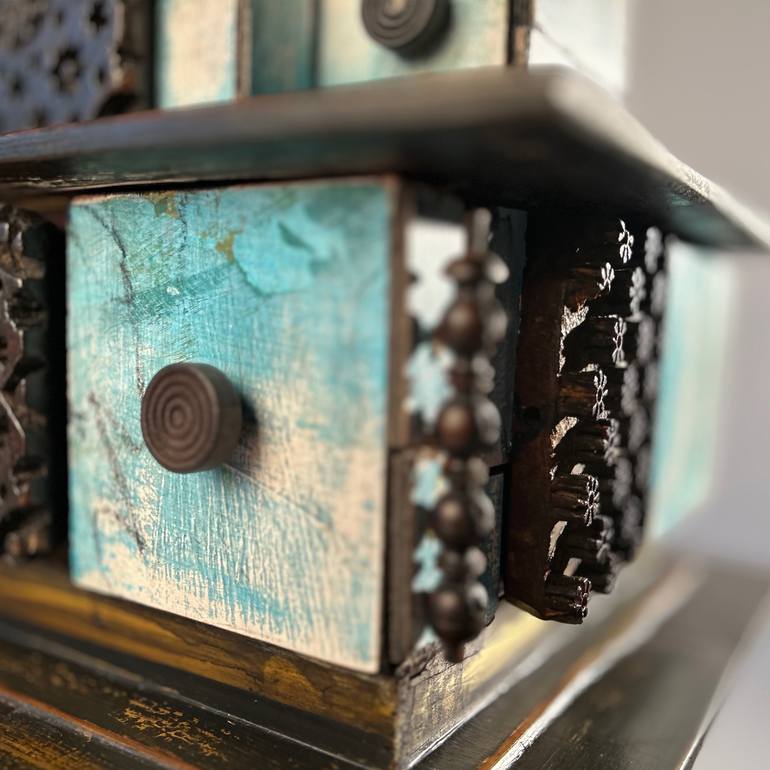 Original Abstract Geometric Sculpture by Jeff Doud