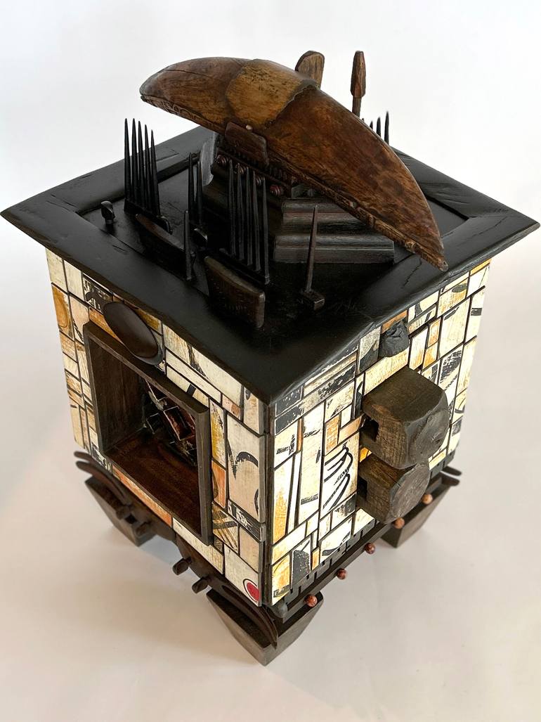 Original Abstract Geometric Sculpture by Jeff Doud