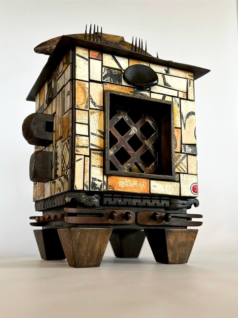 Original Abstract Geometric Sculpture by Jeff Doud