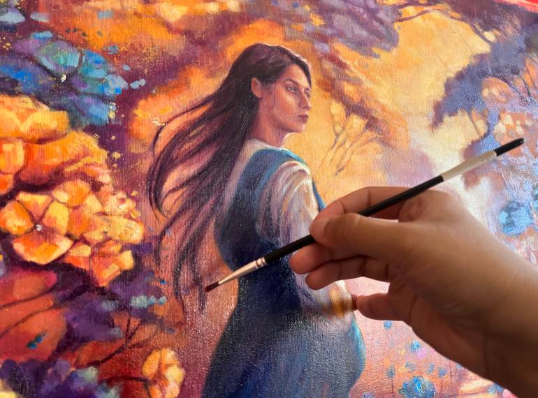 Original Conceptual Fantasy Painting by Neha Abbrar