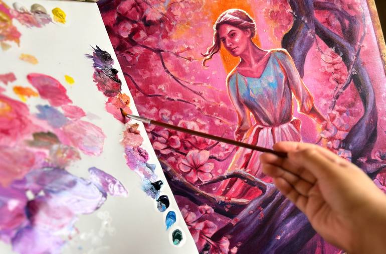 Original Conceptual Fantasy Painting by Neha Abbrar