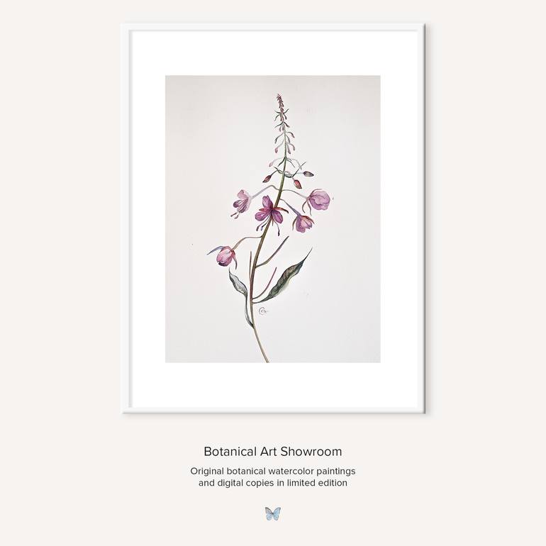 Original Conceptual Floral Painting by Botanical Art Showroom
