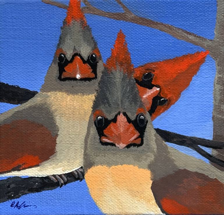Original Realism Animal Painting by Elizabeth Allen