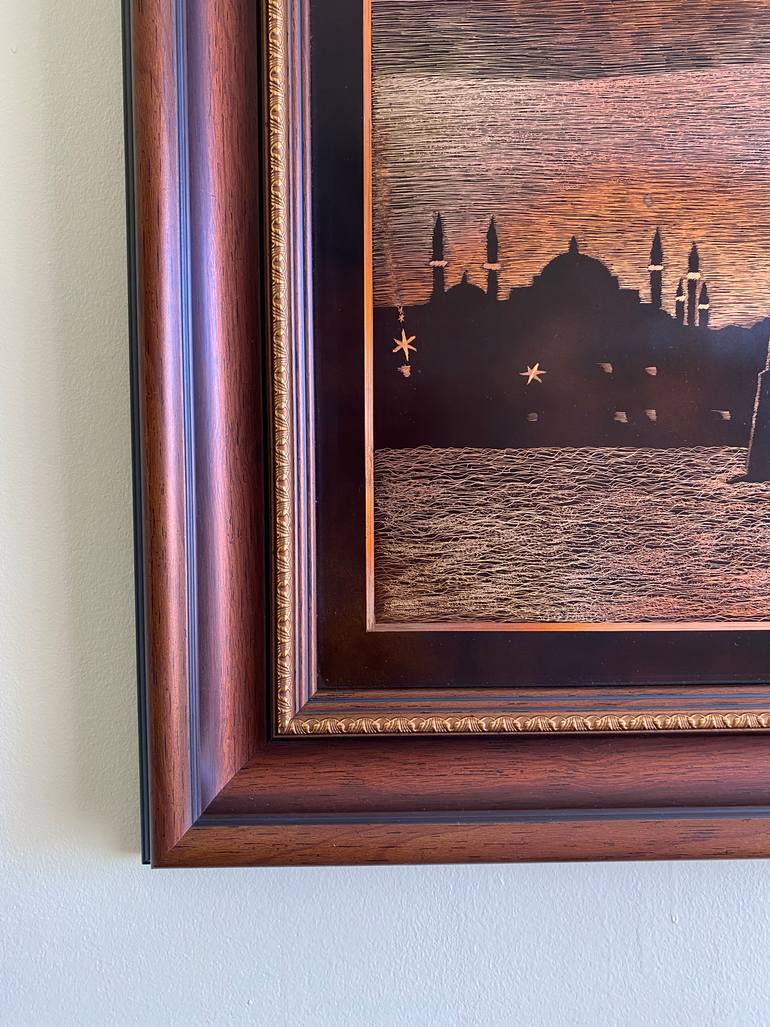 Original Impressionism Cities Drawing by Ebubekir SağıR
