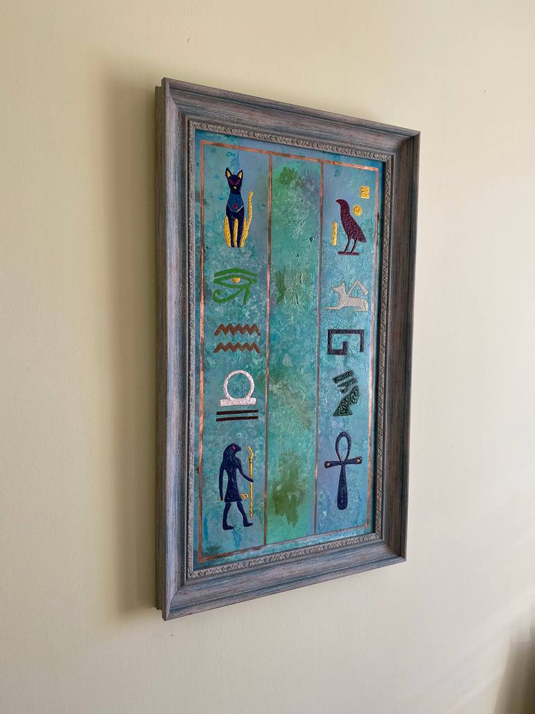 Original Folk Classical Mythology Painting by Ebubekir SağıR