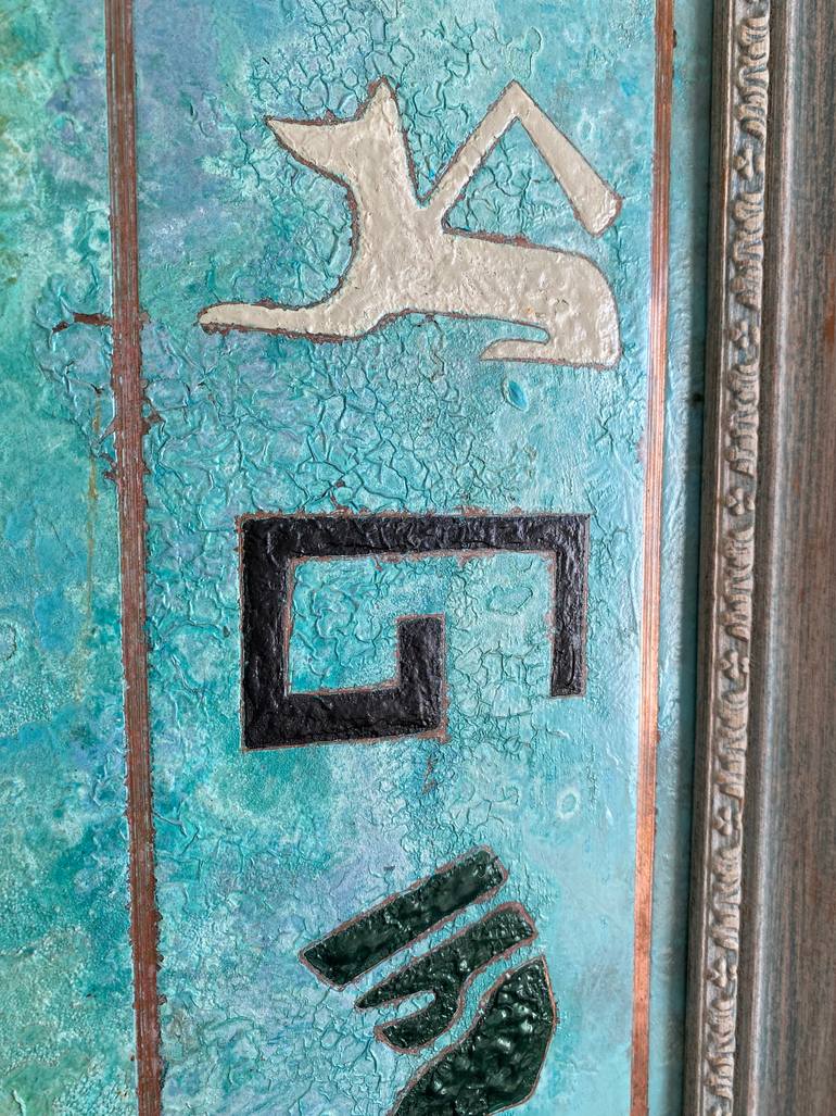 Original Folk Classical Mythology Painting by Ebubekir SağıR