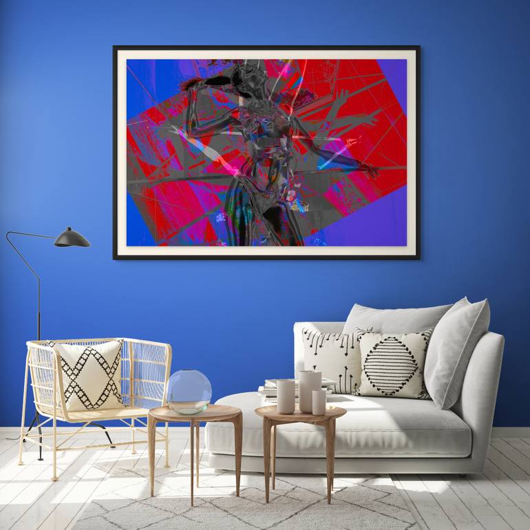 Original Abstract Expressionism Body Photography by Iuba  Art