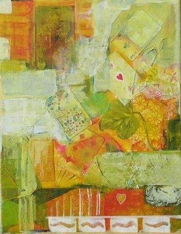 Original Abstract Mixed Media by Stephanie Berry