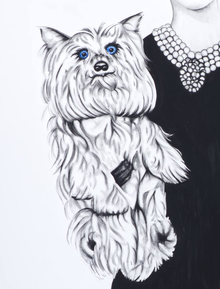 Original Pop Art Pop Culture/Celebrity Painting by The Red Bunny