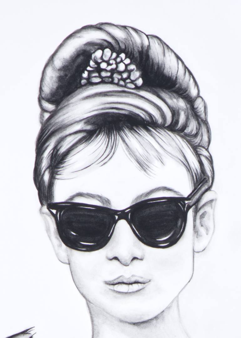 Original Pop Art Pop Culture/Celebrity Painting by The Red Bunny