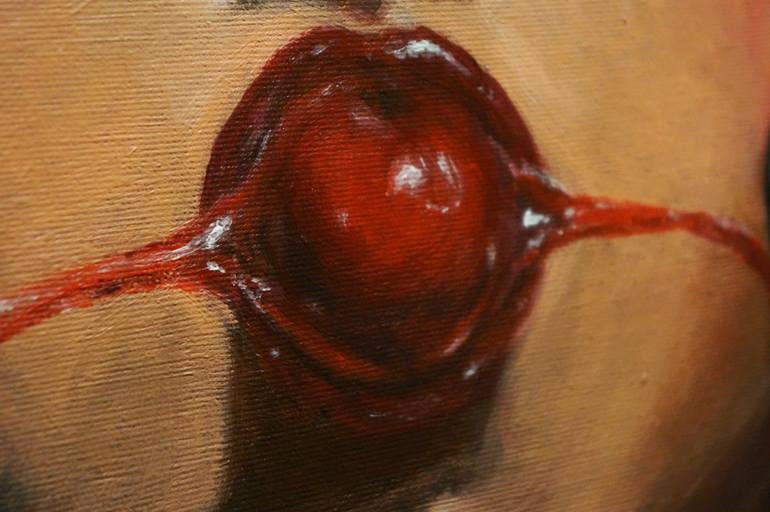 Original Contemporary Erotic Painting by Horny Art